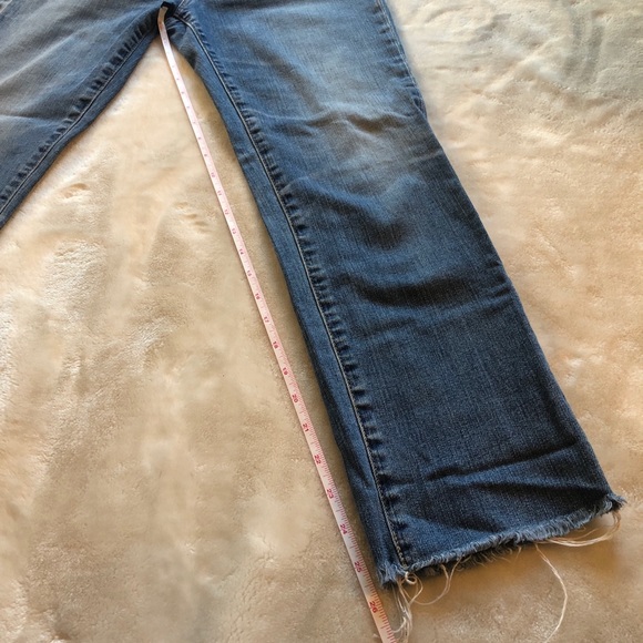 AG Adriano Goldschmied Denim The Isabelle High-Rise Straight Crop size 27 - Picture 14 of 16